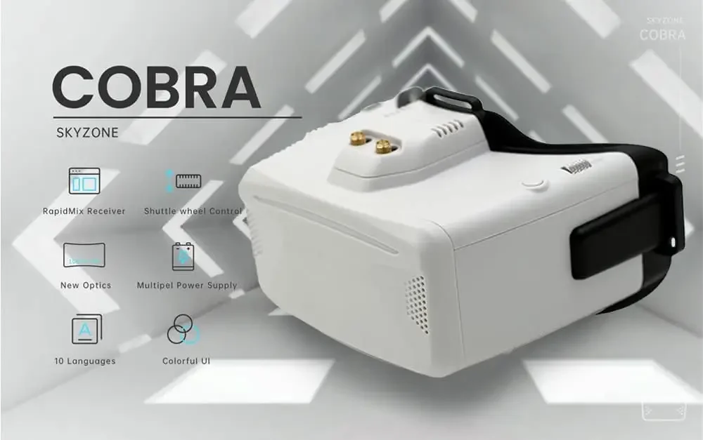 SKYZONE Cobra X V4 FPV-Brille  – Skyzone Cobra X V2 Fpv Goggles Bewertung und Preis